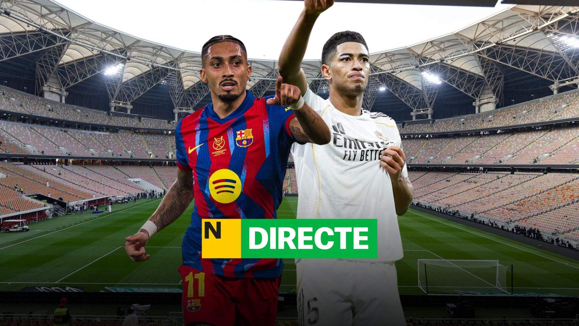 Barça - Real Madrid de la final de la Supercopa, DIRECTO | Resultado, resumen y goles