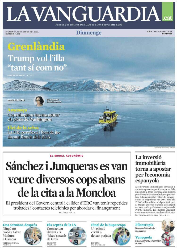 'La Vanguardia' 11 'La Vanguardia' 11