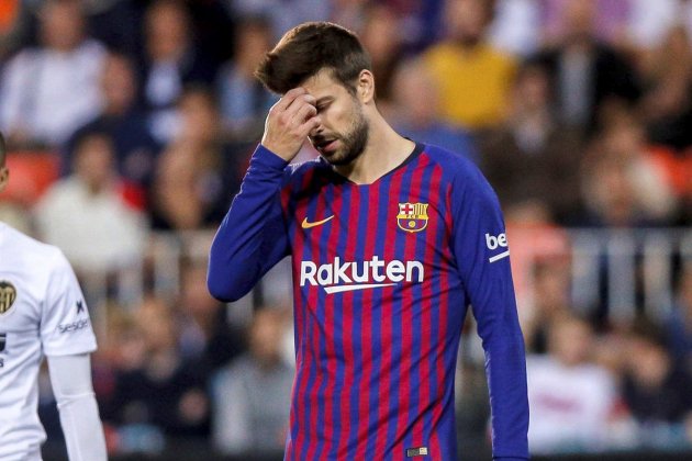 Gerard Piqué València Barça EFE
