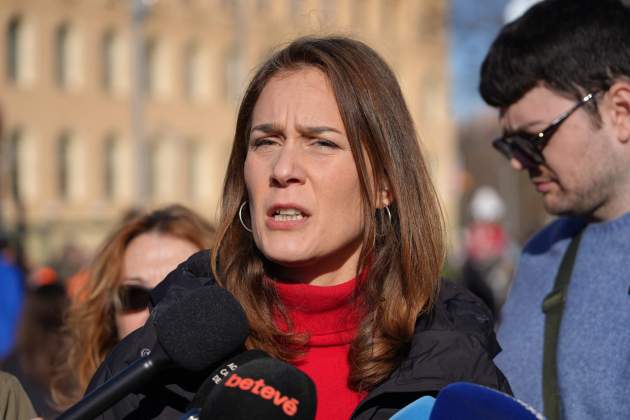 Jessica Albiach als Tres Tombs de Sant Andreu / ACN