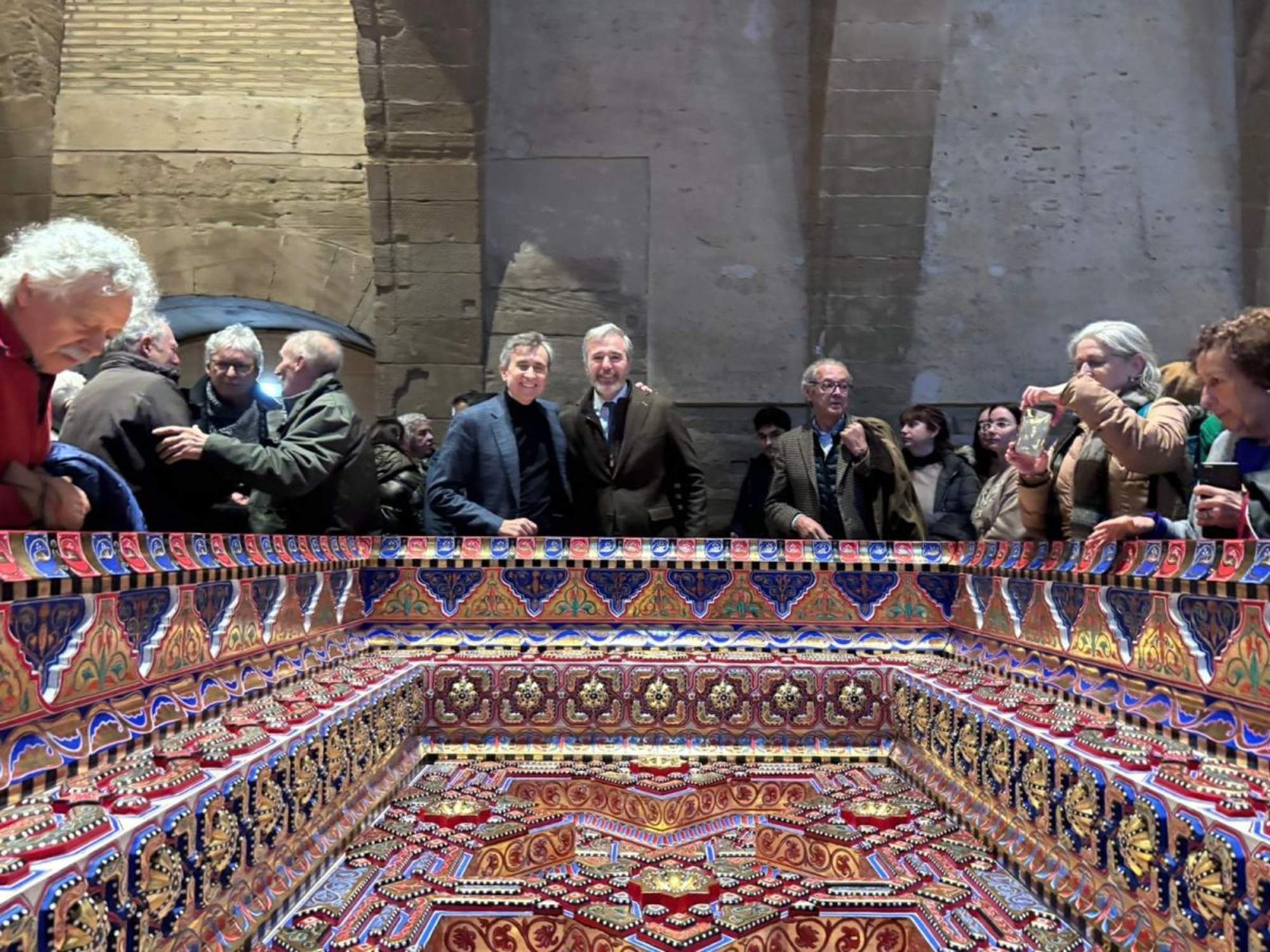 El proyecto ‘Sigena Mágica’ presenta un nuevo fragmento de la Sala Capitular del Monasterio