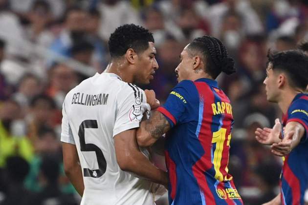 Bellingham Raphinha Barça Real Madrid EFE