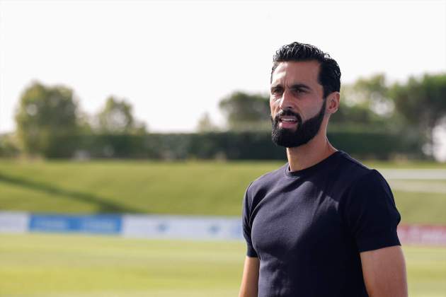 EuropaPress 6895513 alvaro arbeloa head coach of real madrid looks on during pre season