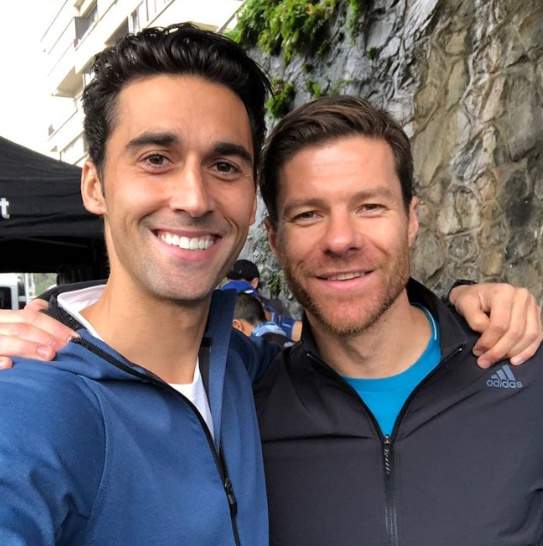Álvaro Arbeloa y Xabi Alonso, en la 'Behovia San Sebastián' X