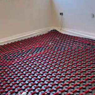 Suelo radiante. Foto: TikTok