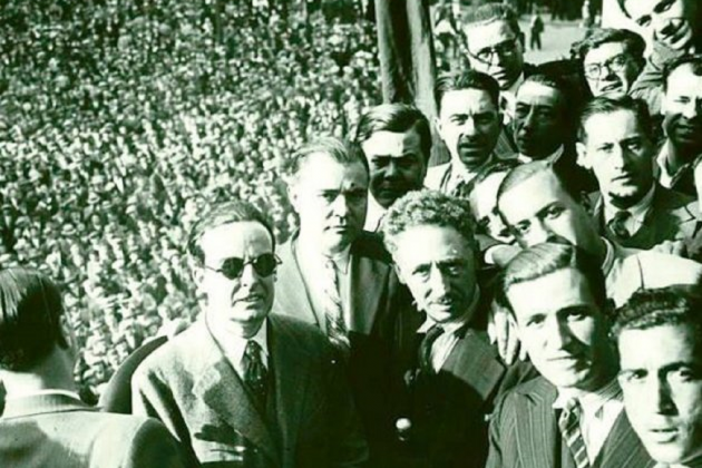 Test|Tiesto 27. Los Hechos del Sis d'Octubre de 1934. El gobierno de Catalunya proclama el Estado Catalą. Font Enciclopčdia