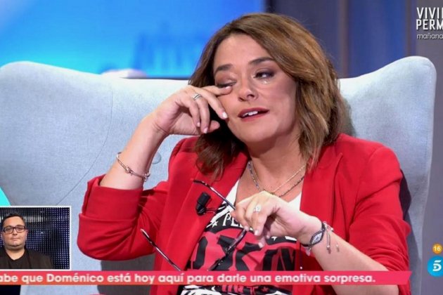 toñi moreno llorando telecinco