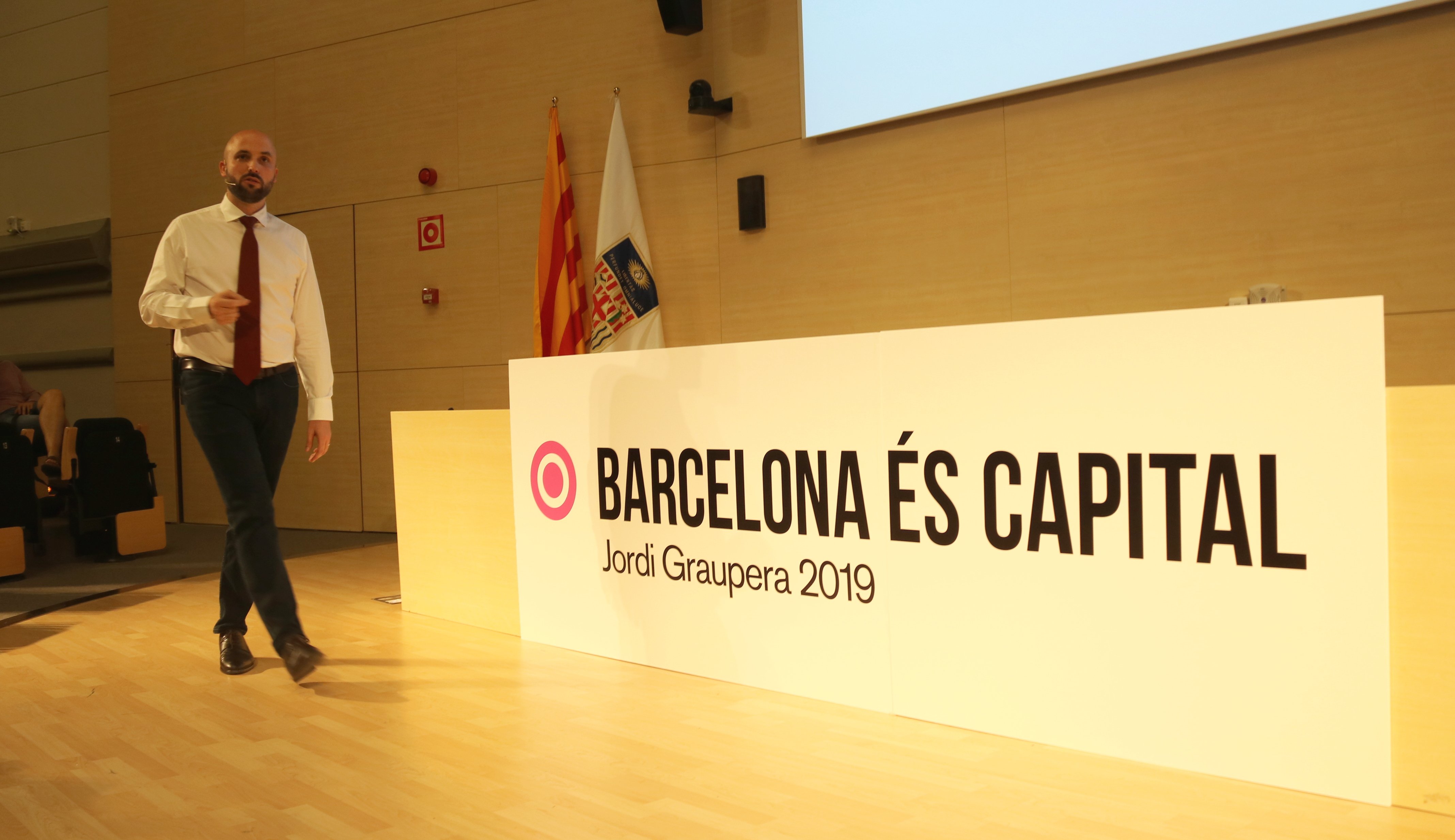 Graupera registra el partit "Barcelona és capital"