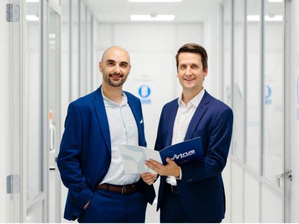 Los fundadores de Vytrus Biotech, Albert Jané y Òscar Expósito.