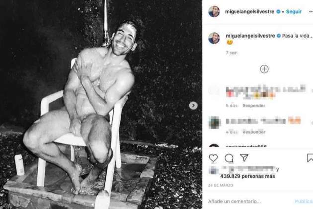 miguel ángel silvestre dutxa