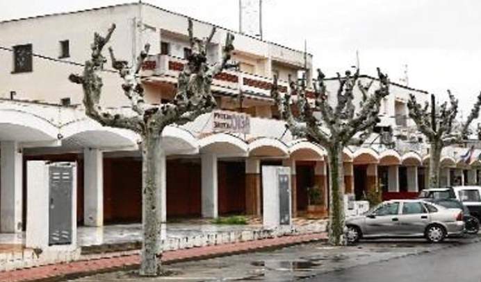 La zona dels arcs d'Empuriabrava