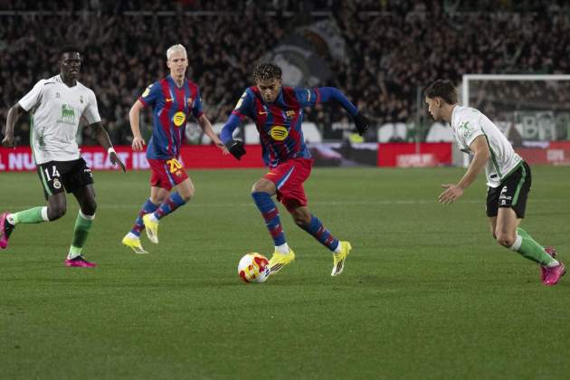 Lamine Yamal Racing Barça EFE