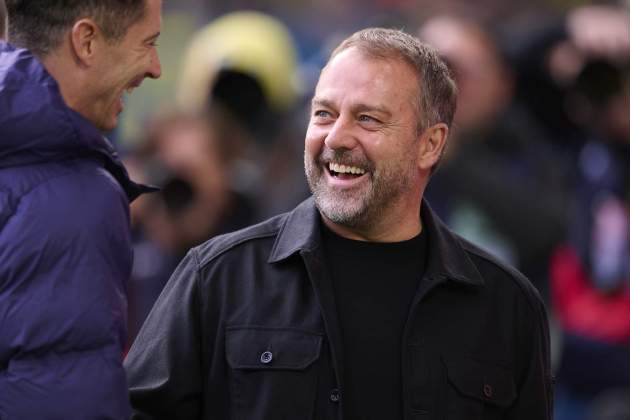 Hansi Flick ríe Barça / Foto: Europa Press