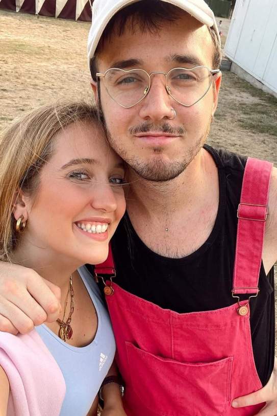 La pareja juntos / Instagram