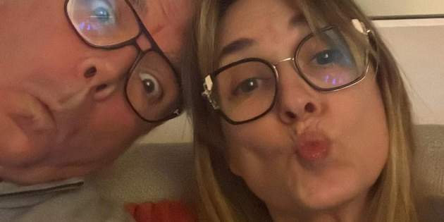 Noemí Galera y su marido, Vilà / Instagram