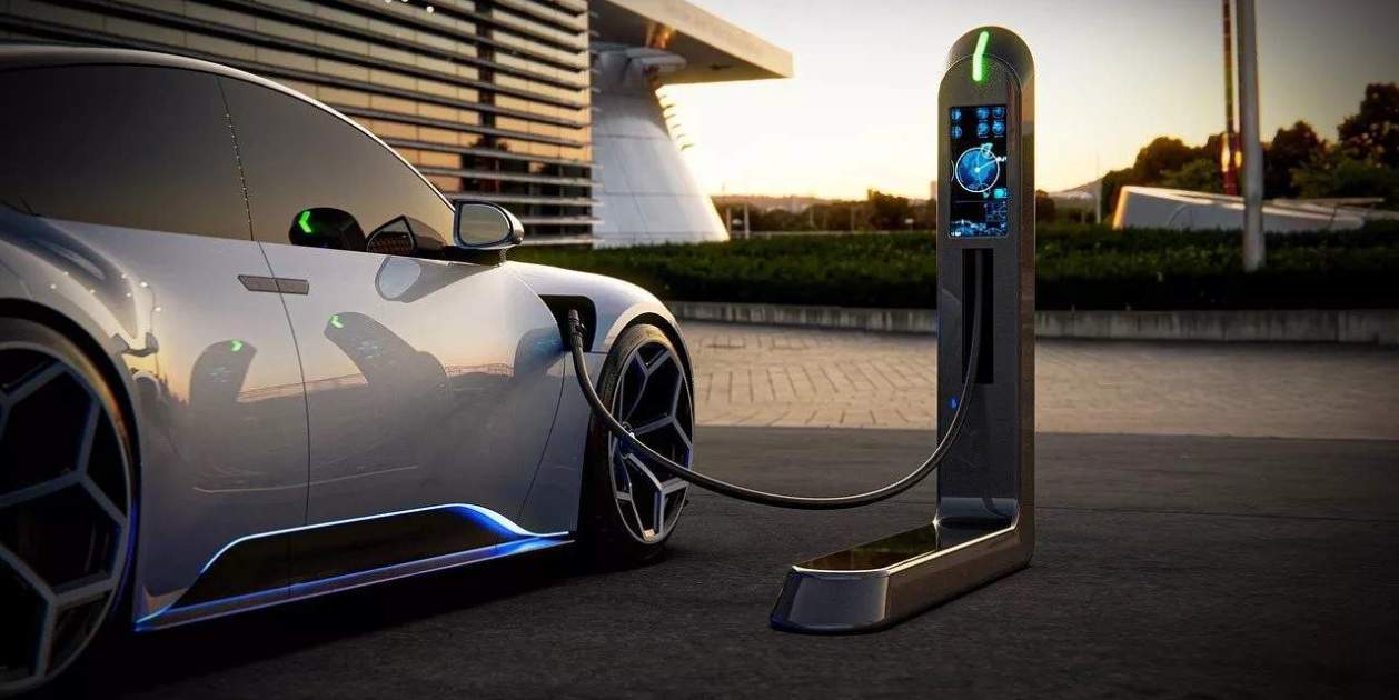 Vehículo eléctrico cargador