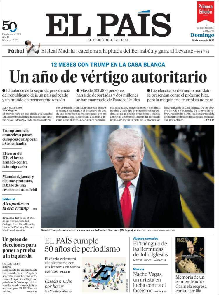 'El País ' 18