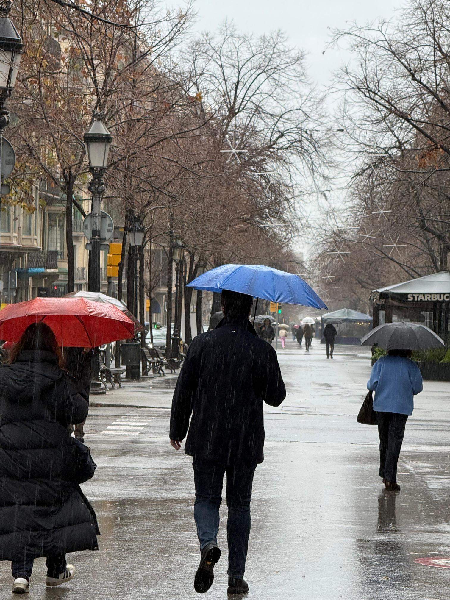 Arriba a Catalunya la pitjor part del temporal amb pluges i nevades extremes
