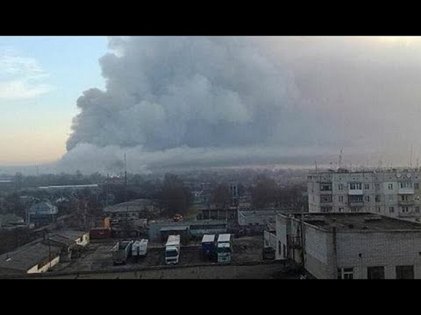 Salta por los aires un arsenal militar ucraniano
