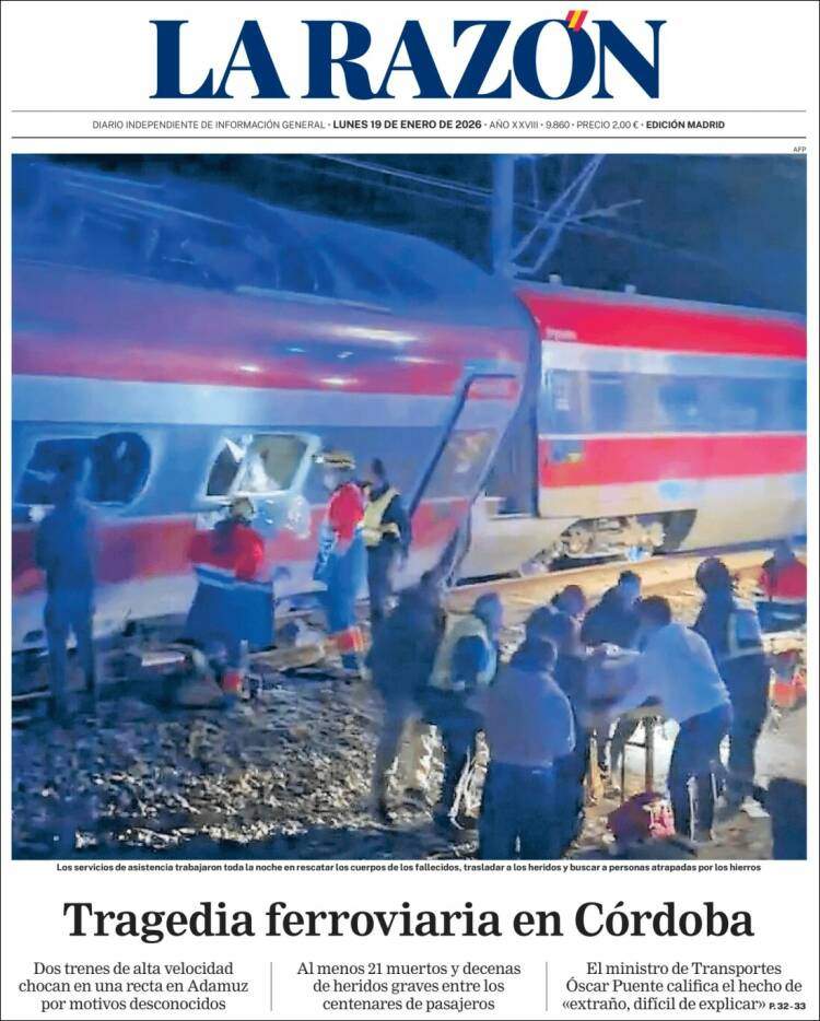 La Razon, 19 gener 2026