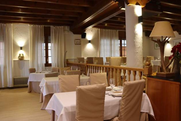 Interior del resturant Cal Marquès. / Foto: Jordi Àvila