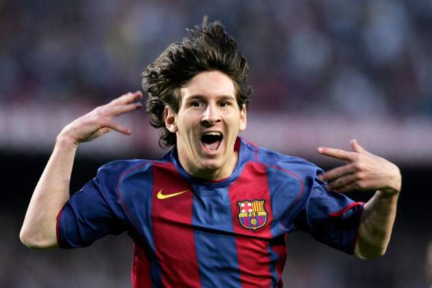 Leo Messi Barça Albacete 2005 / Foto: FC Barcelona