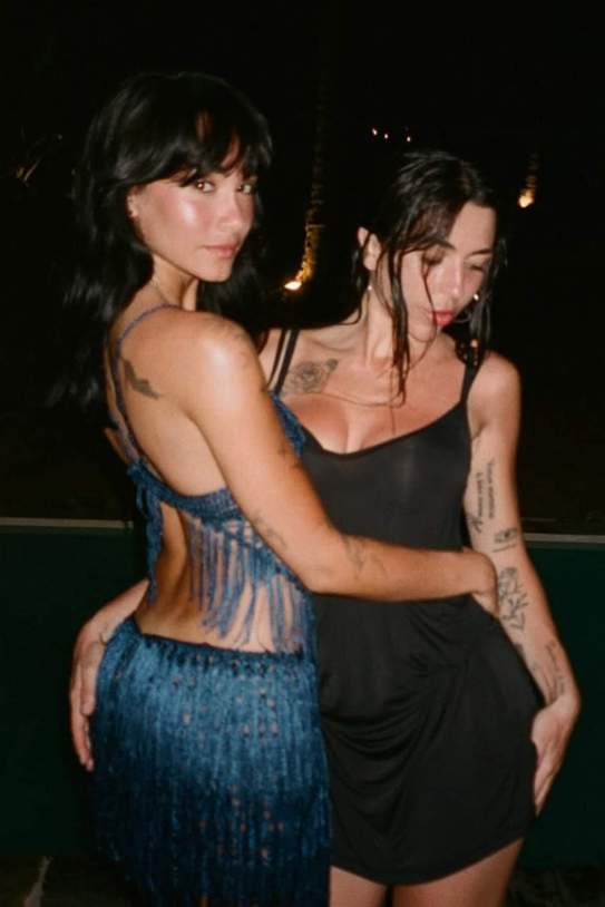 Aitana con Valle, su representante   Instagram