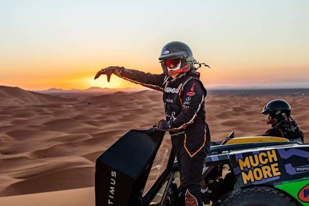 Jubany en el Dakar / Instagram