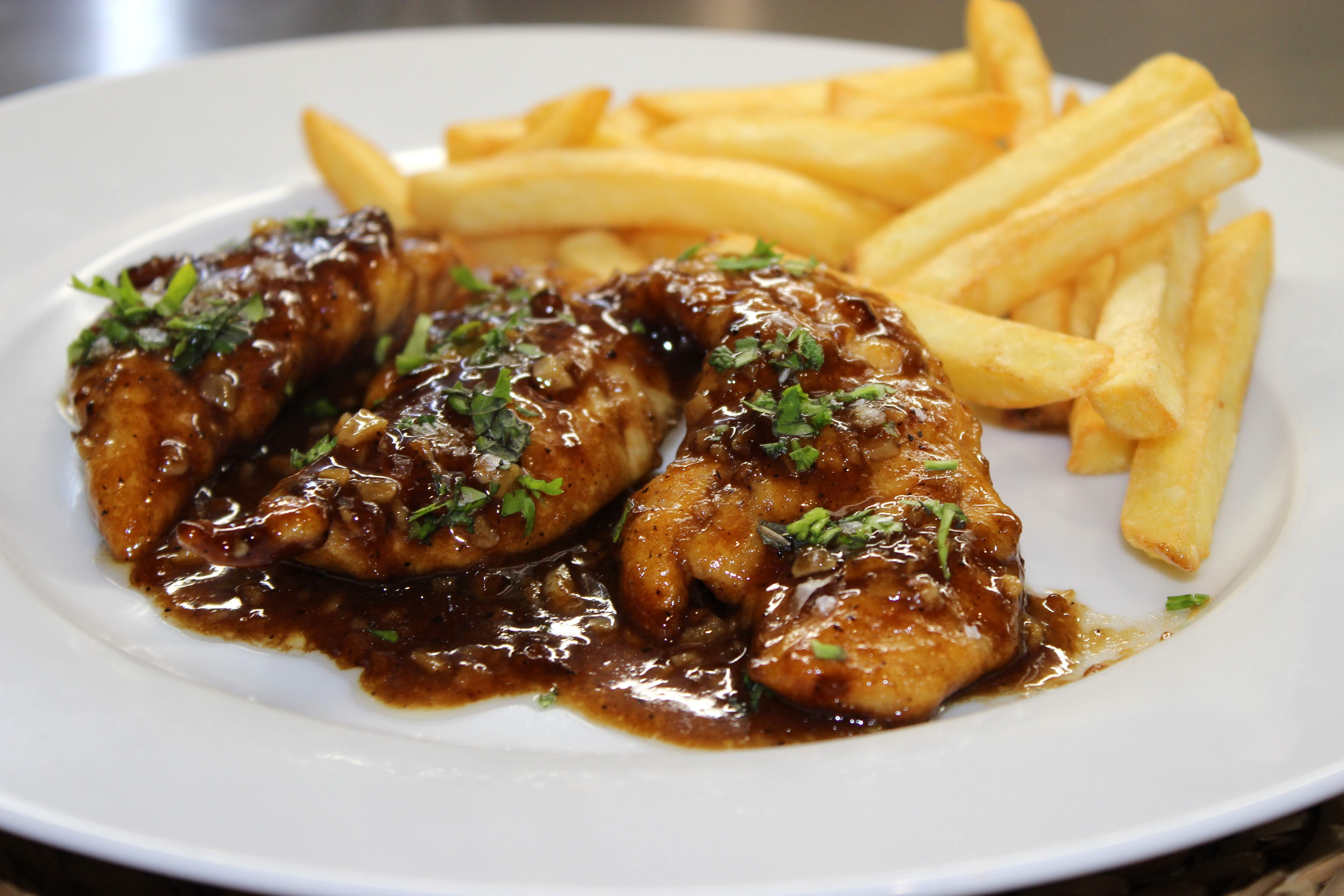 pollastre amb salsa agredolça