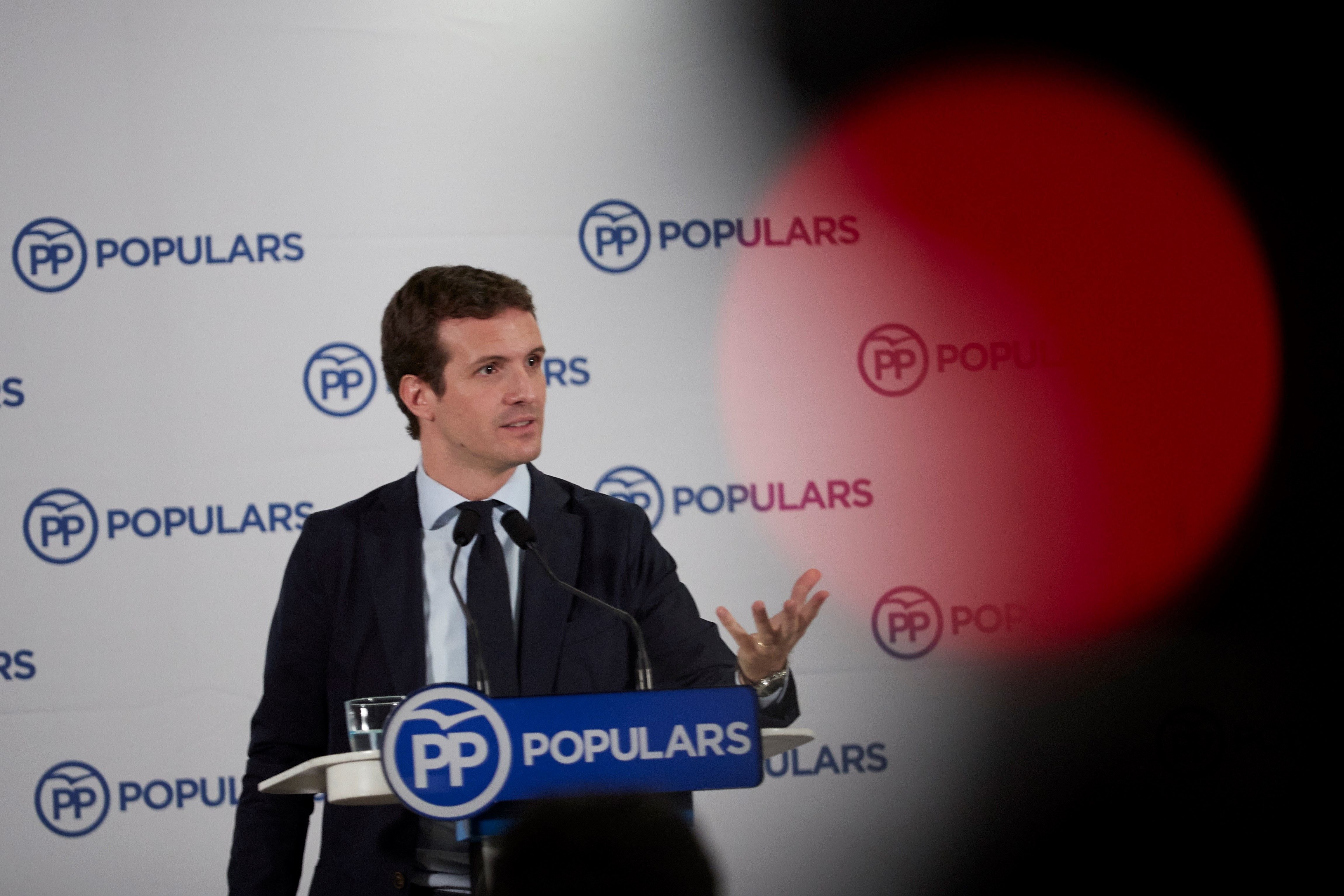 Casado afirma que PP, Ciutadans i Vox defensen els mateixos "valors essencials"