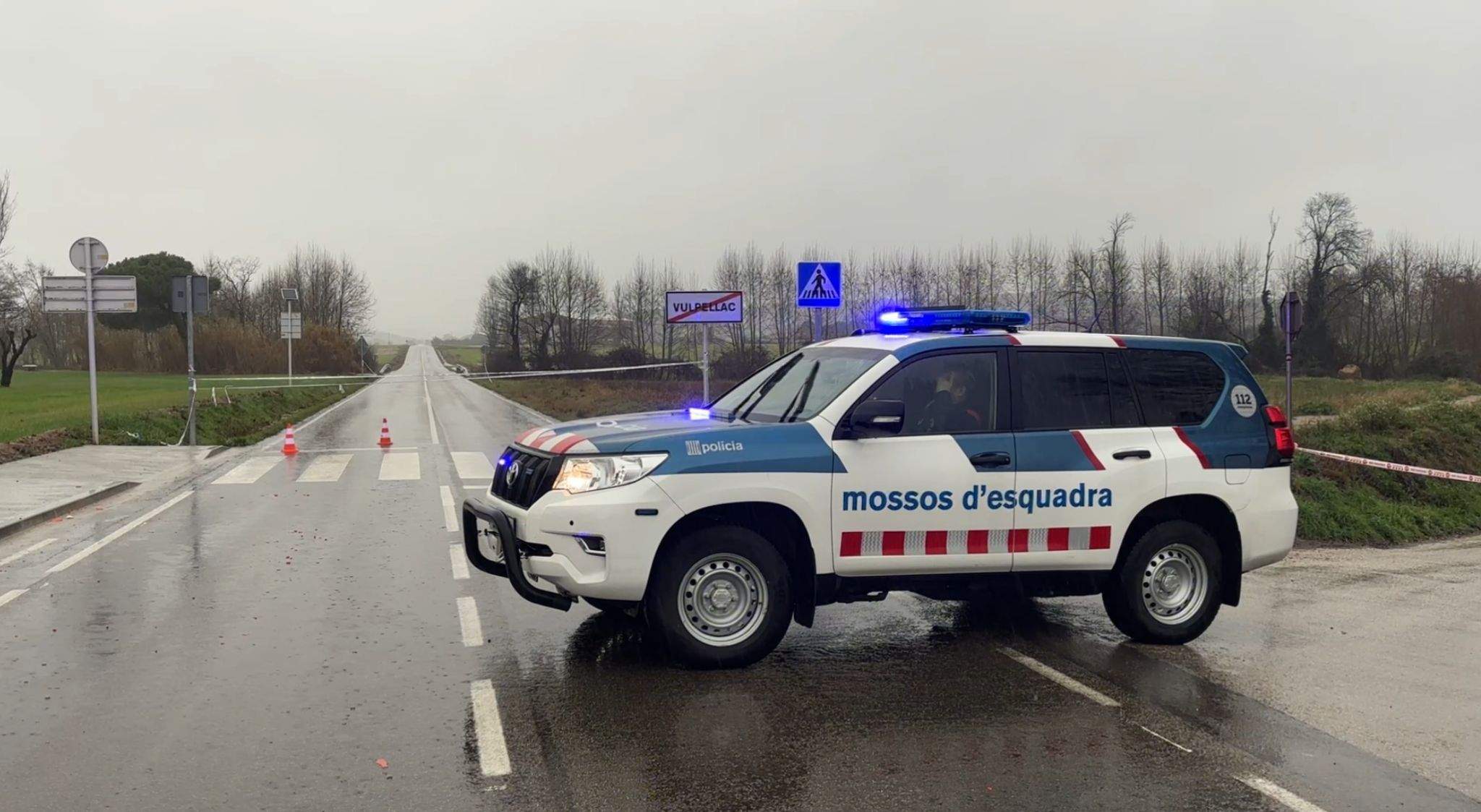 Un desaparecido en Palau-sator: un hombre habría sido arrastrado con su coche por la riera