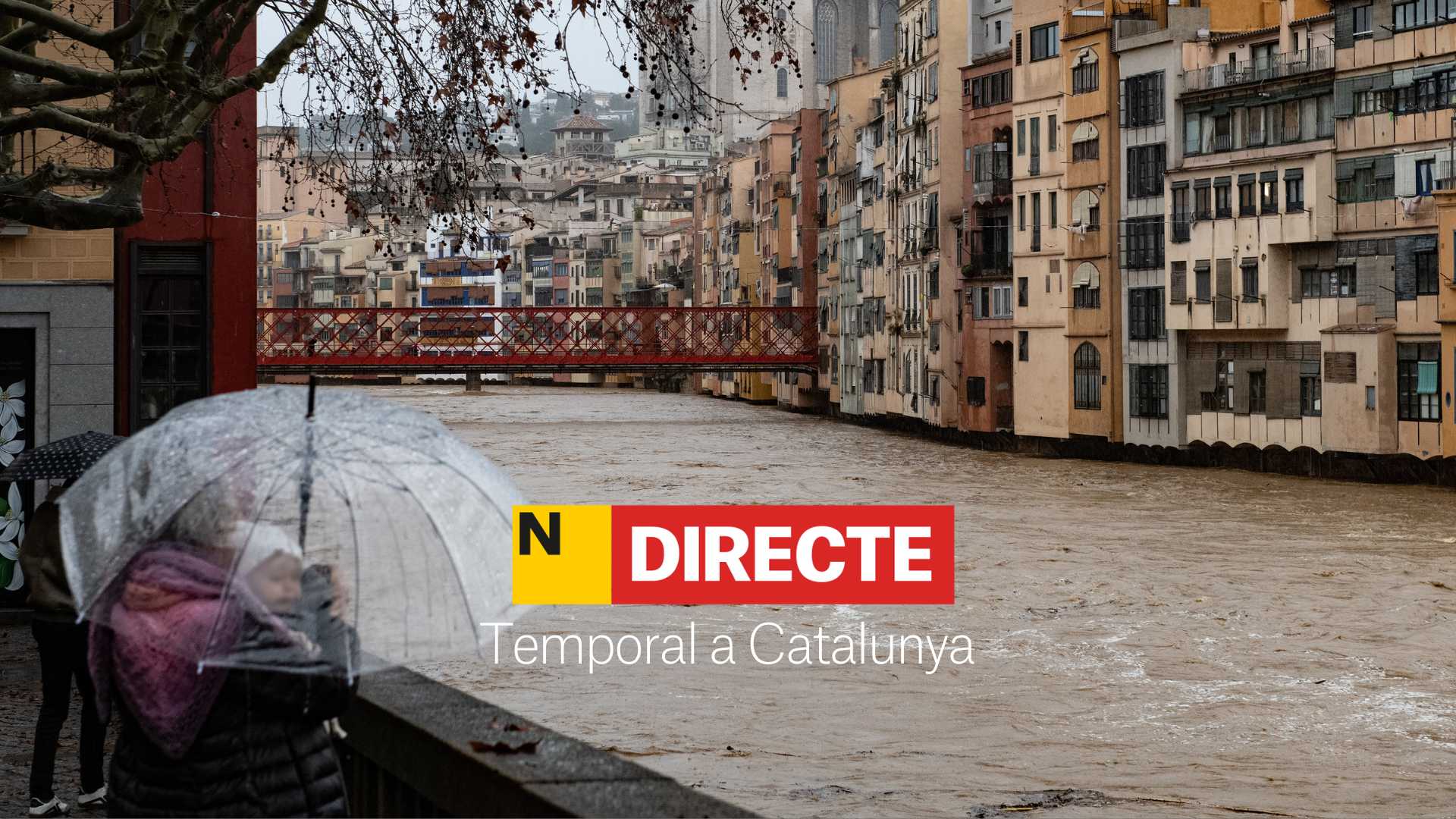 Lluvias en Cataluña, DIRECTO | Sigue la última hora del temporal y el estado de los ríos