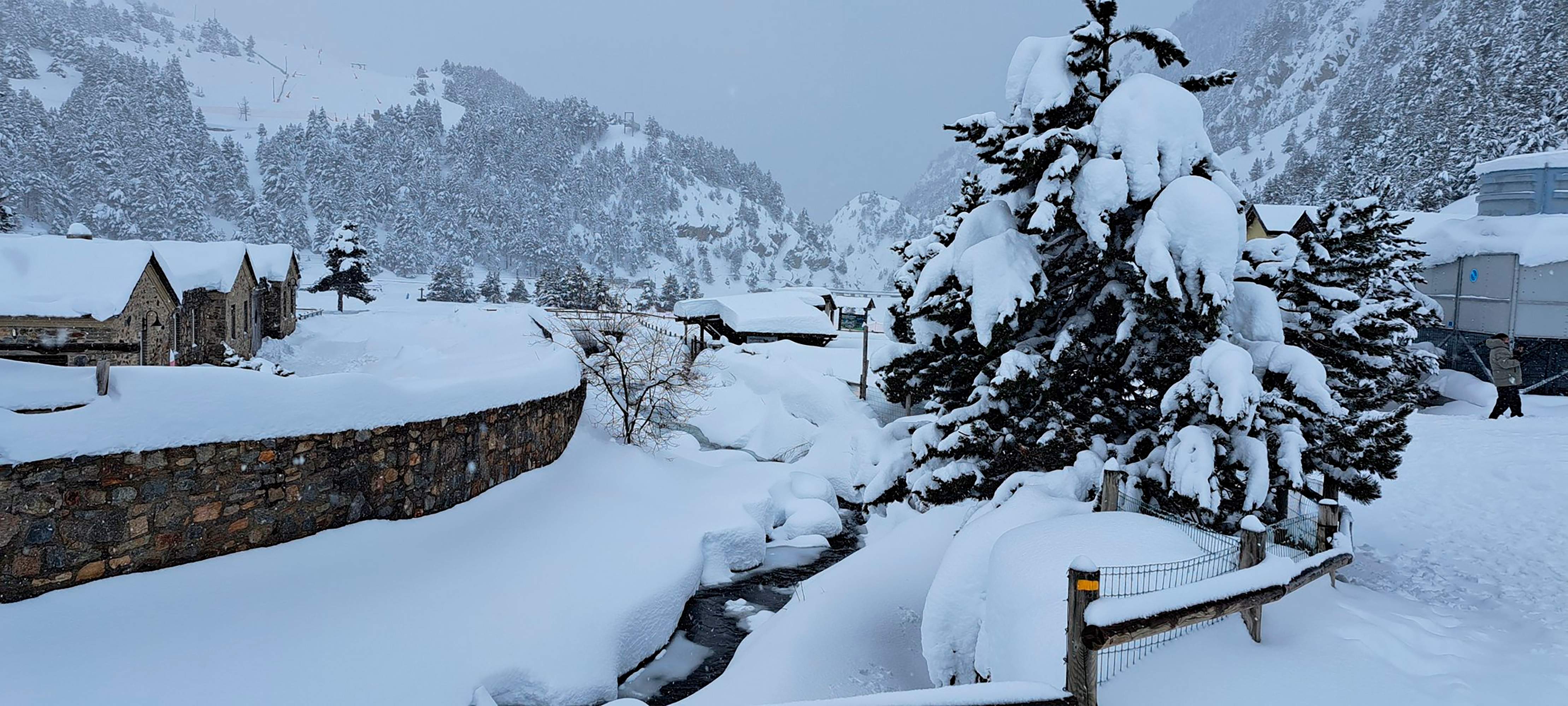 Traca final del temporal marítimo: Catalunya en racha de borrascas, más lluvia y nieve