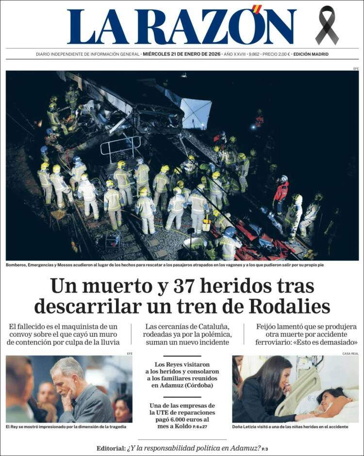 La Razon, 21 gener 2026