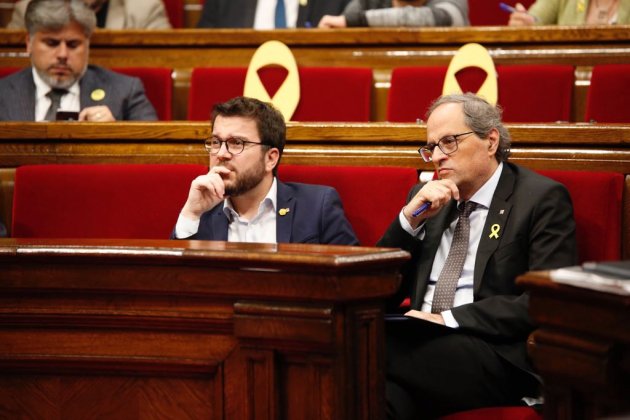 ELNACIONAL Aragonès Torra debat política general - Sergi Alcàzar ELNACIONAL Aragonès Torra debat política general - Sergi Alcàzar