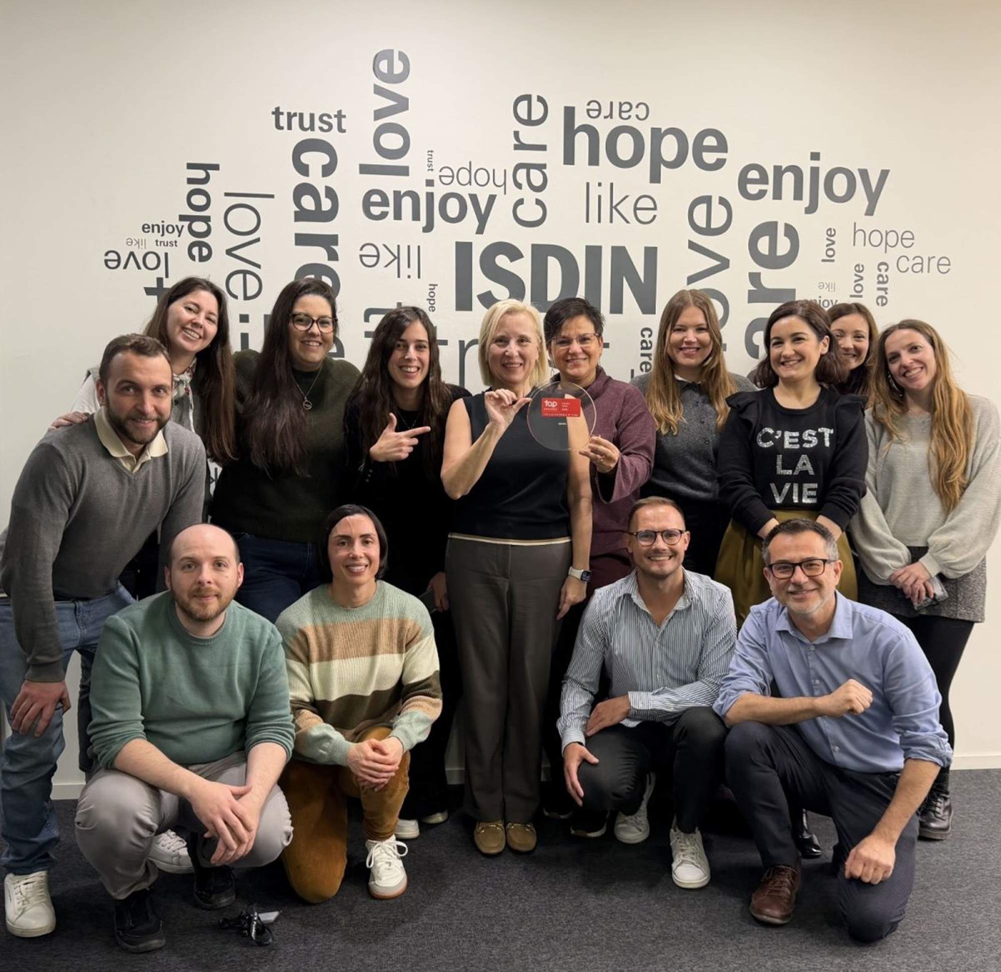 ISDIN obtiene el premio 'Top Employer' por octavo año consecutivo