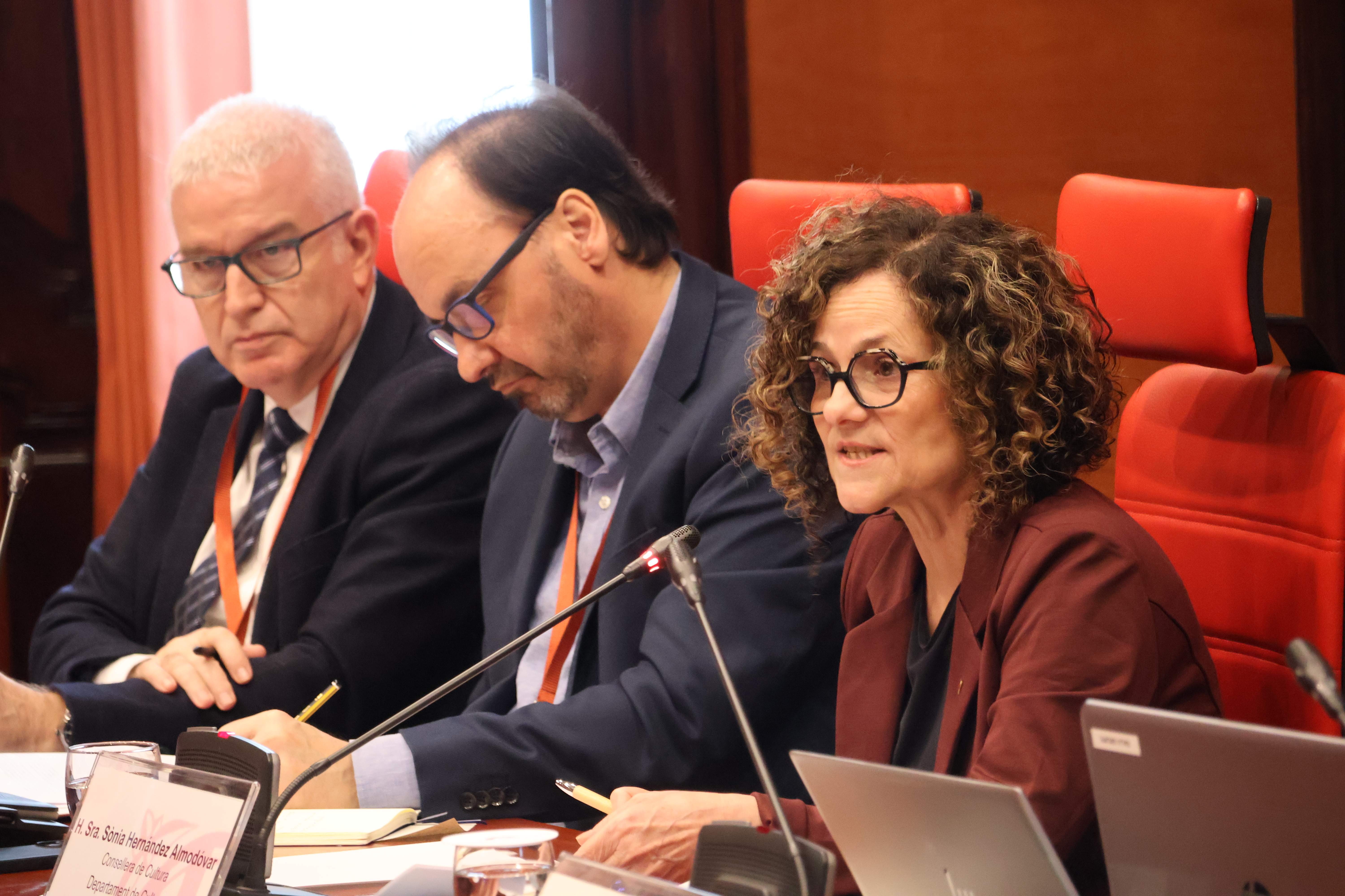 El MNAC ya tiene preparado el traslado a Sijena de una parte de las pinturas profanas, que no corren peligro