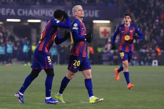 Slavia Barça Olmo EFE Slavia Barça Olmo EFE