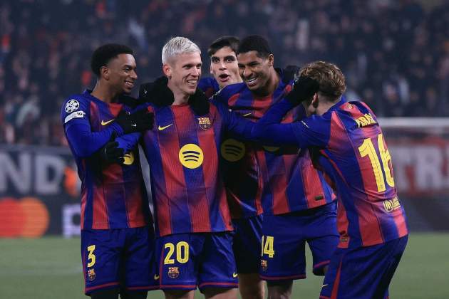 Gol Slavia Barça EFE