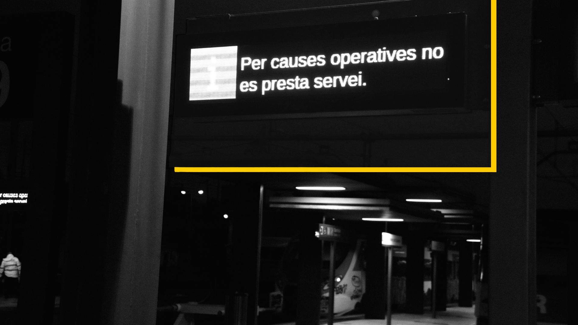 Les portades cauen de quatre grapes en les paraules del Govern sobre Rodalies