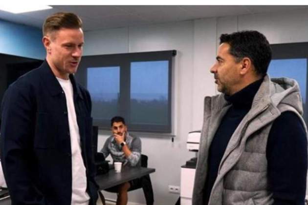 Ter Stegen Michel Girona FC Ter Stegen Michel Girona FC