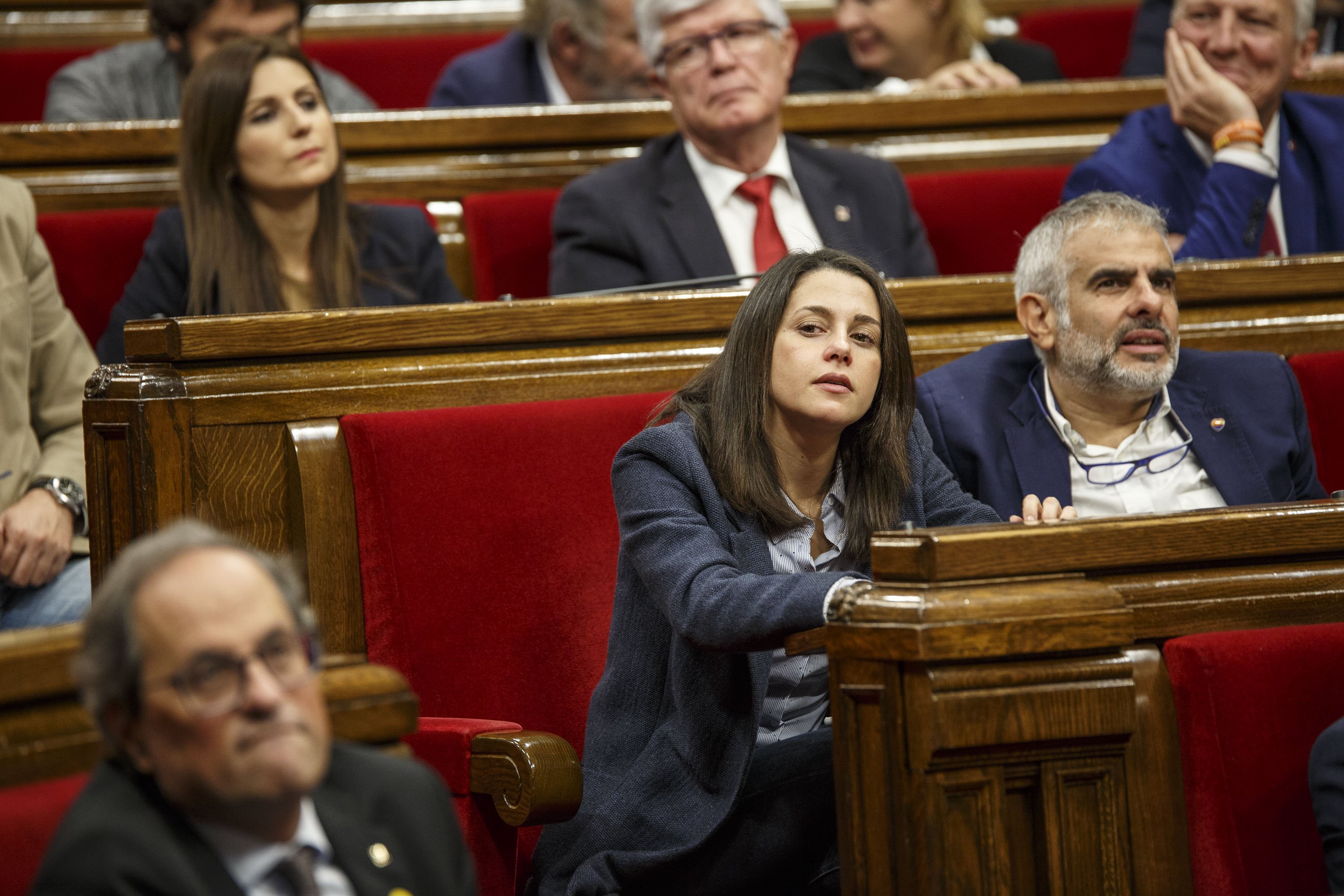 Cs insta el Parlament a rebutjar "règims més benignes" per als presos si són condemnats