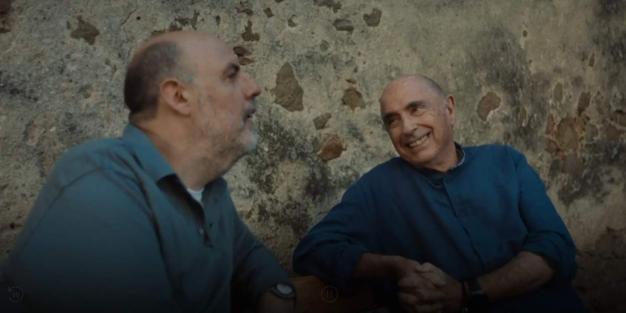 Lluís Llach en el 'Pla seqüència' de Jordi Basté / RTVE Play