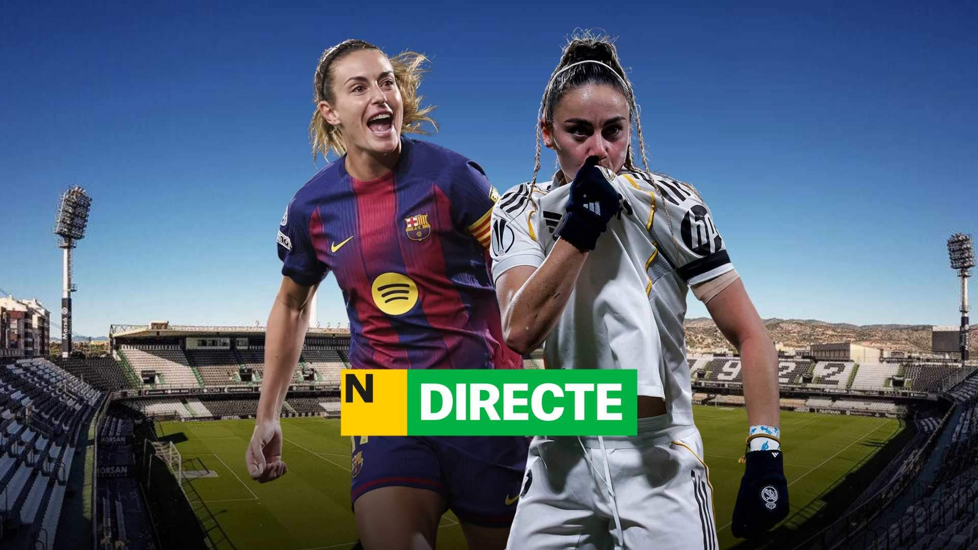 Barça - Real Madrid, DIRECTO | Última hora del partido de la final de la Supercopa femenina