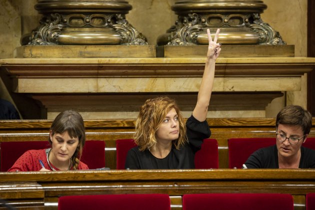 Ple Parlament perdua majoria diputats suspesos Catalunya en comu podem comuns Alamany- Sergi Alcàzar Ple Parlament perdua majoria diputats suspesos Catalunya en comu podem comuns Alamany- Sergi Alcàzar