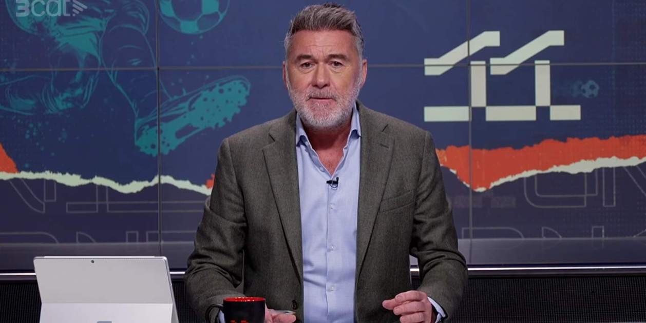 Xavi Valls, presentador de l'Onze a Esport3   3Cat (1)