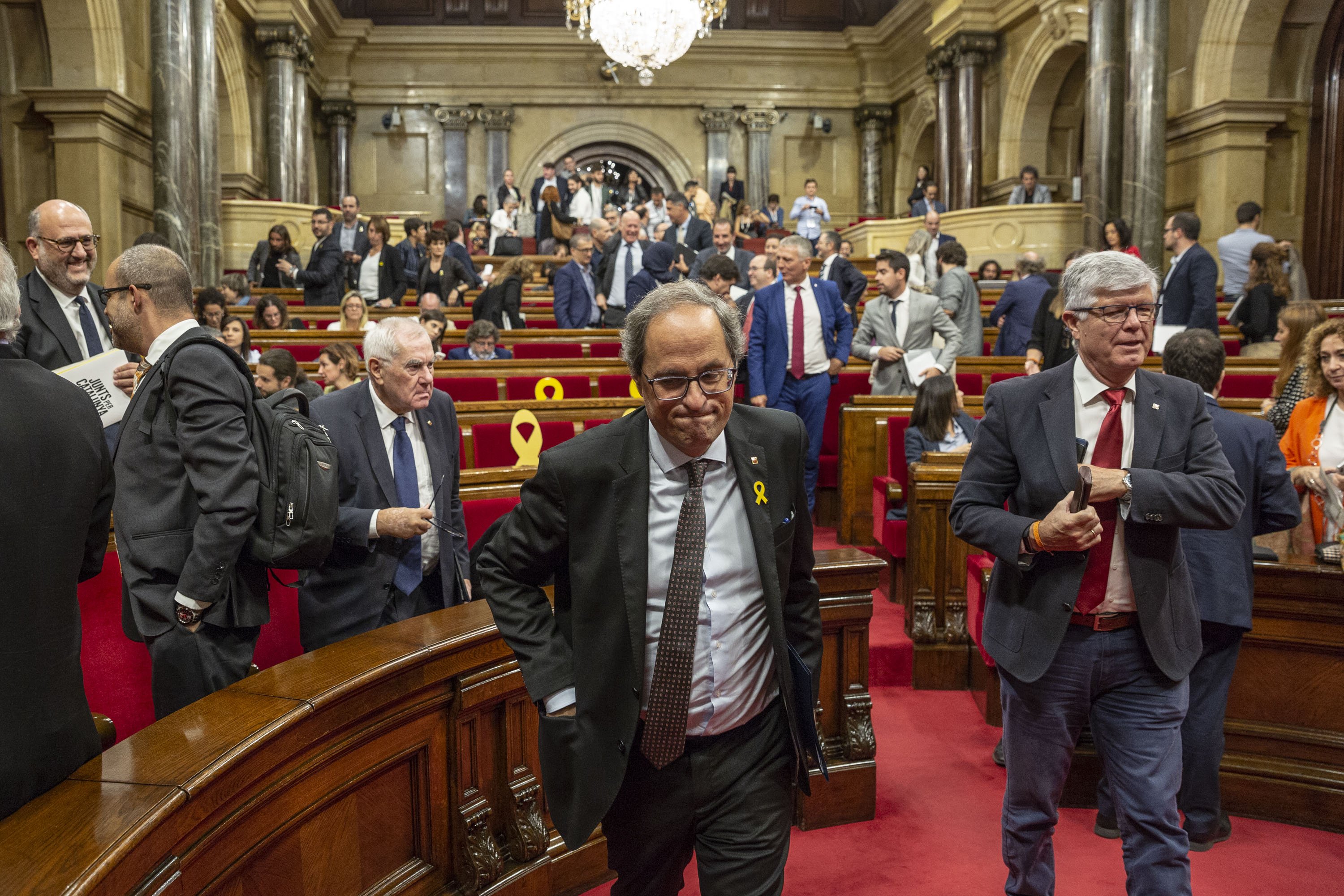 Los efectos del desacuerdo: JxCat y ERC pierden once votaciones que habrían ganado