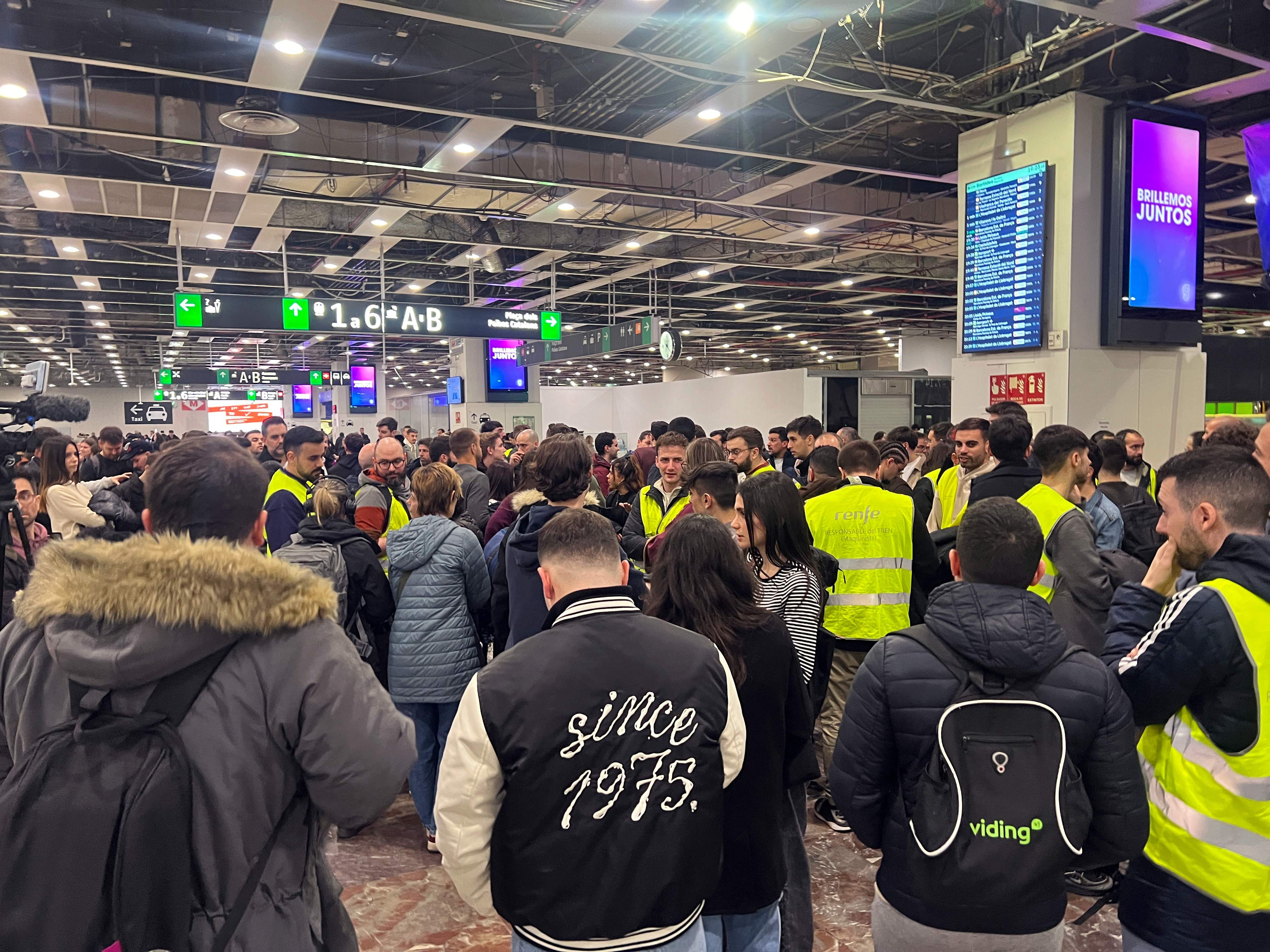 Maquinistes denuncien a Sants que la represa de Rodalies s’ha fet sense garanties de seguretat