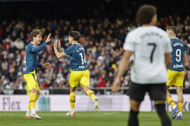 Espanyol Valencia gol Terrats / Foto: EFE