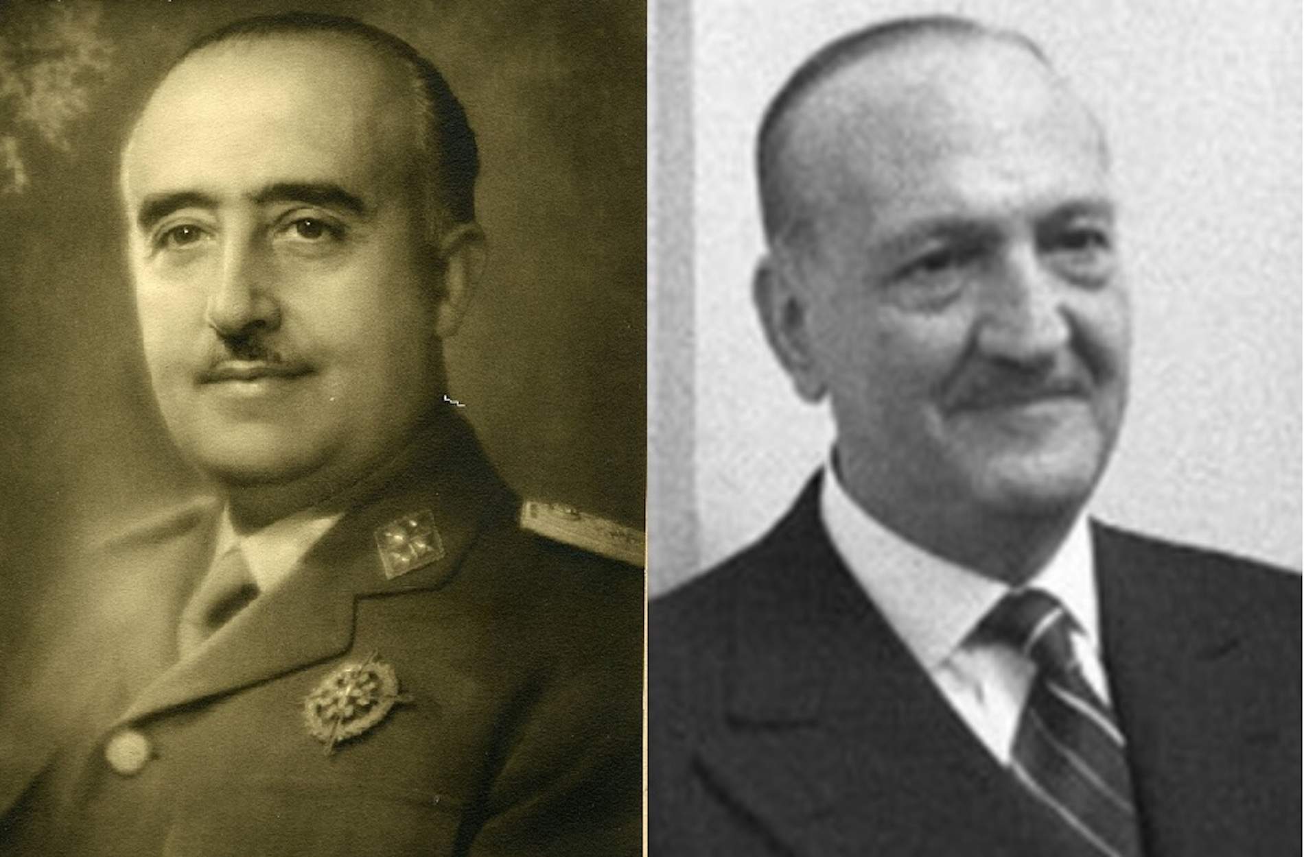 Franco i Peña Boeuf. Font Biblioteca Virtual del ministeri de Defensa espanyol